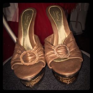 Brown Platform Heels
